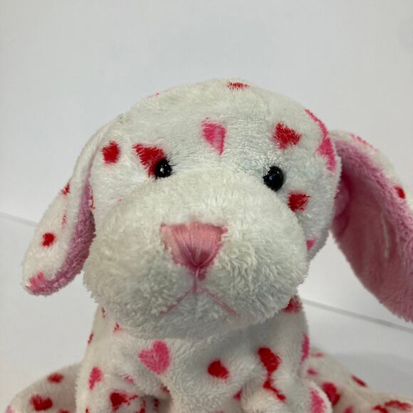 Ganz Webkinz HM131 LOVE PUPPY Hearts Valentine Dog Plush (No Code) - Picture 2 of 9